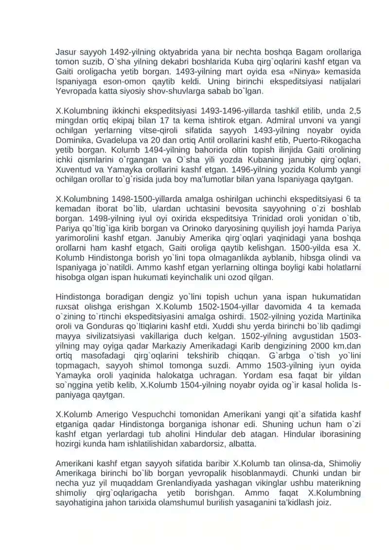 Xristofor Kolumb 2