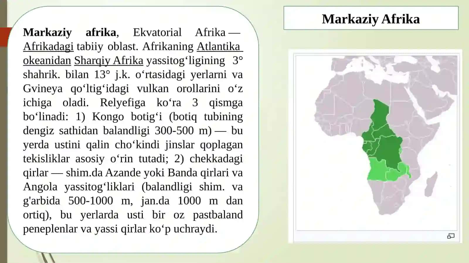 MarkaziyvaJanubiy Afrikaxalqlari 2