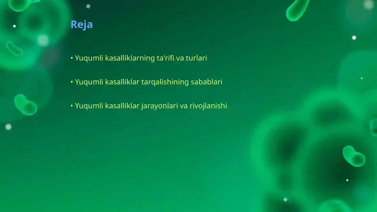 Yuqumli kasalliklar, jarayonlari va tashxis usullari 2