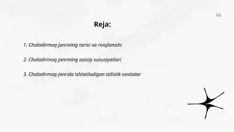 Chaladirmoq janri xususida 2