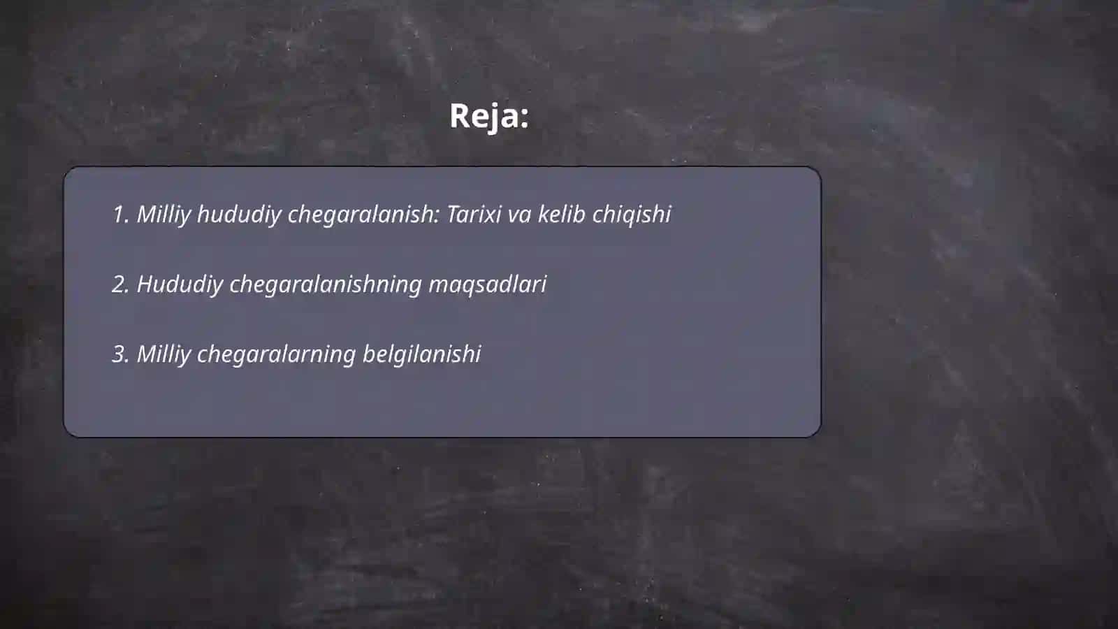 Milliy hududiy chegaralanish 2