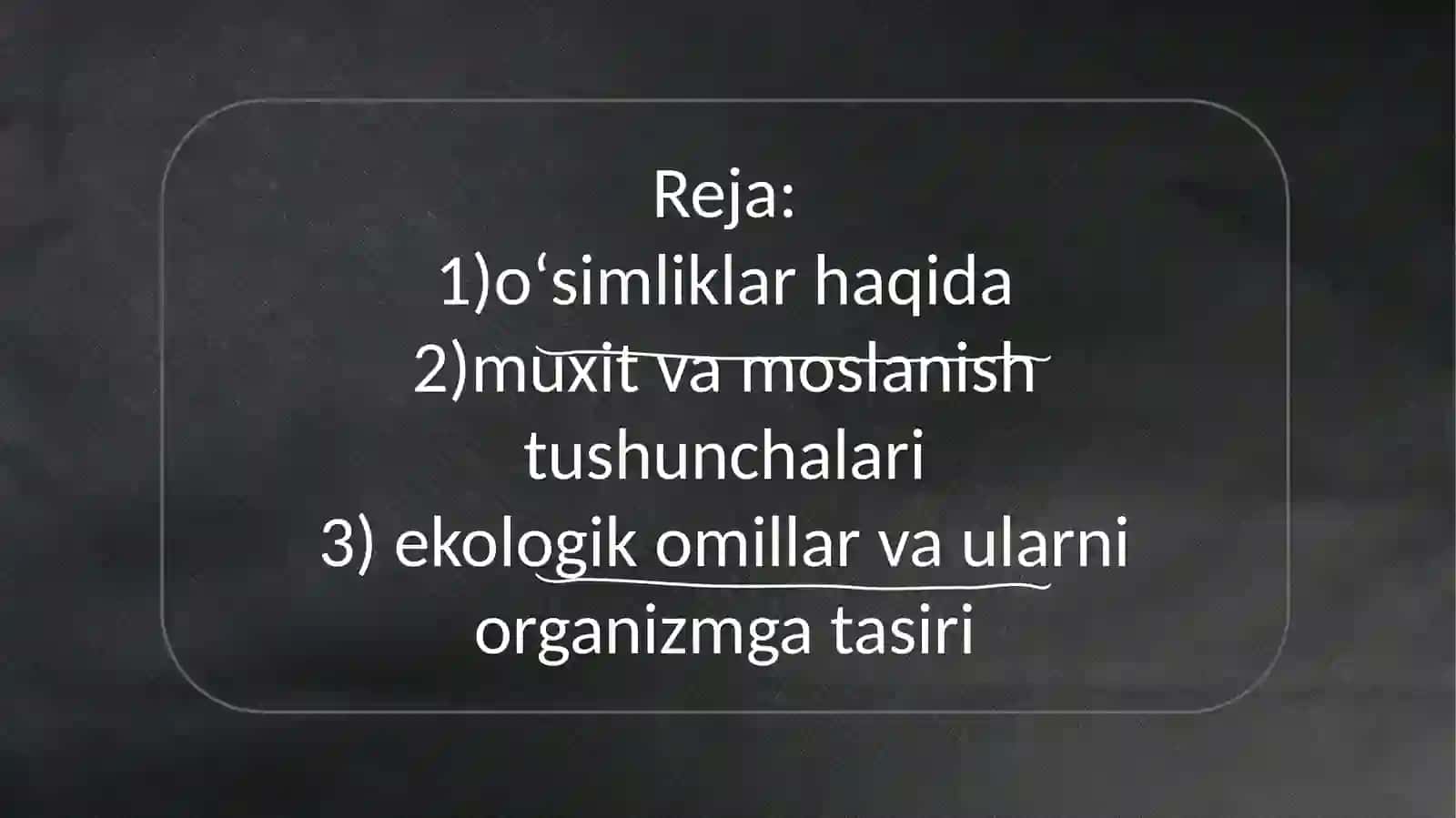 Oʻsimliklar haqida 2