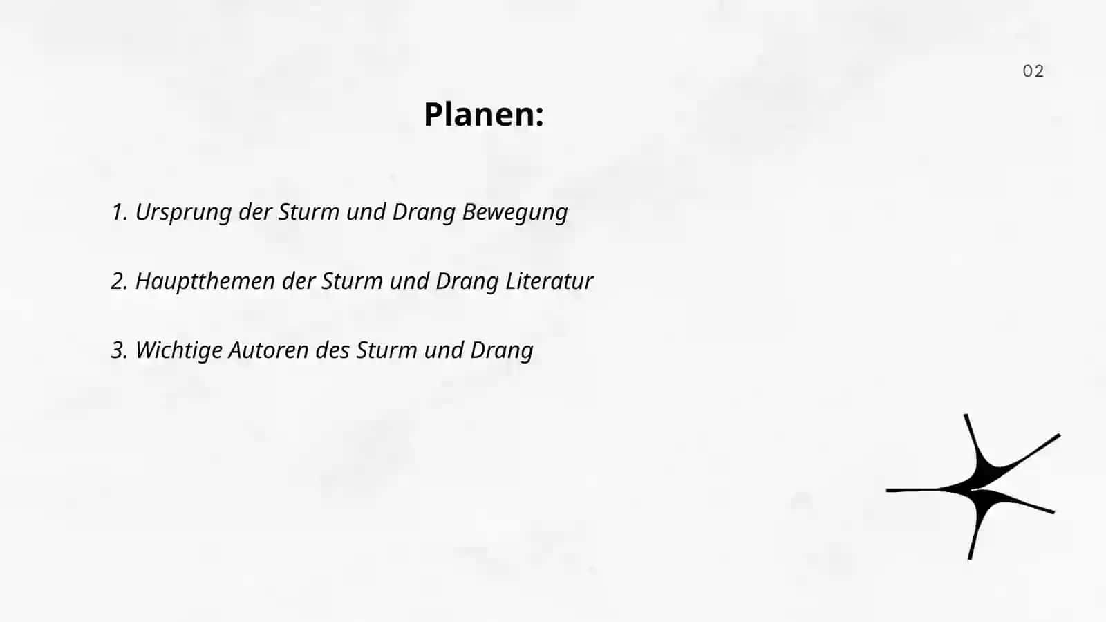 Die Literatur der Sturm und Drang Bewegung Turdiyeva Zulfiya 2