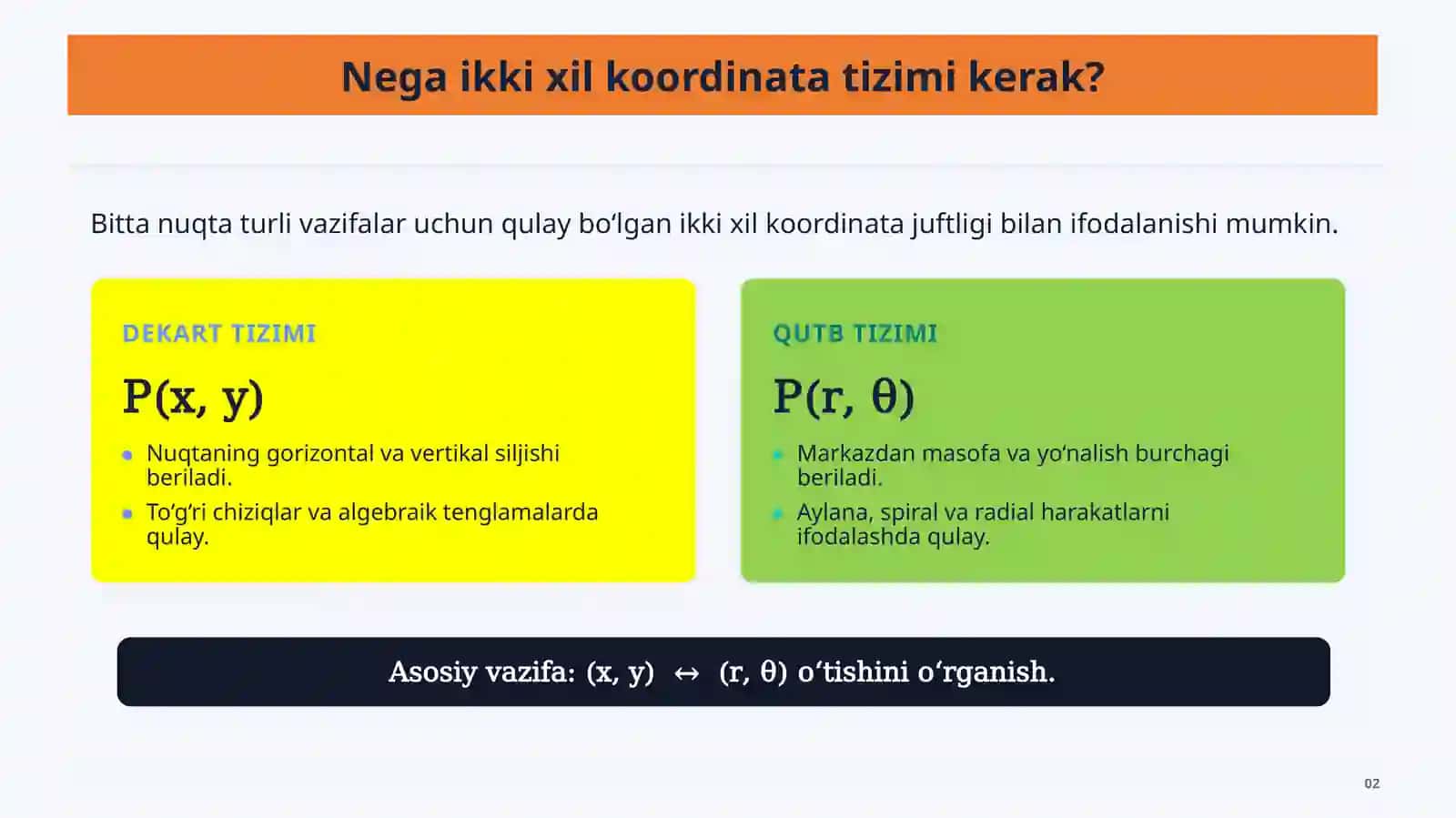 DEKART TIZIMI 2