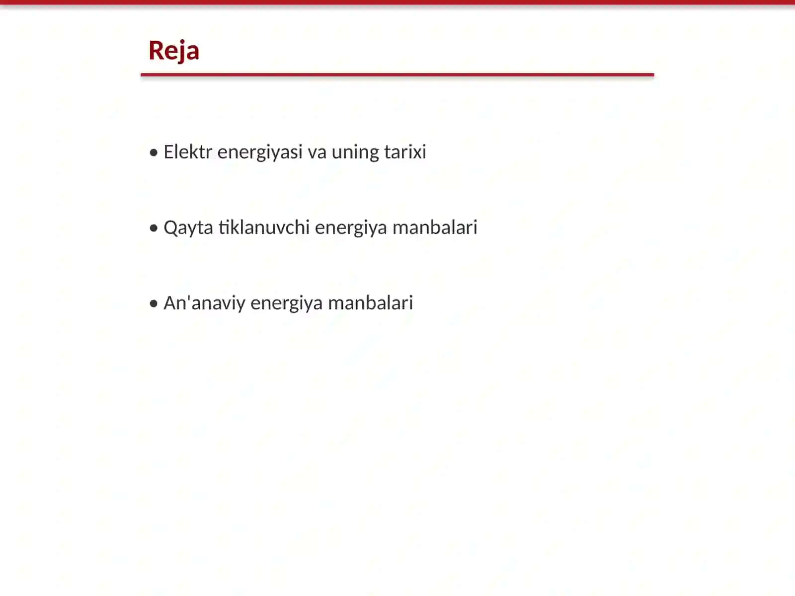 Elektr energiyasi va uning tarixi 2