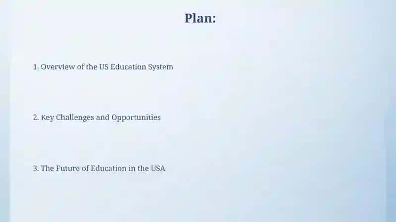 Overview of the US Education System 2