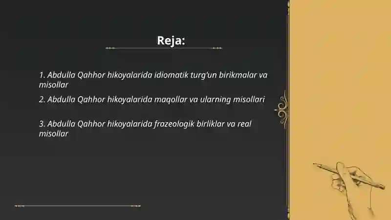 Abdulla Qahhor hikoyalari 2
