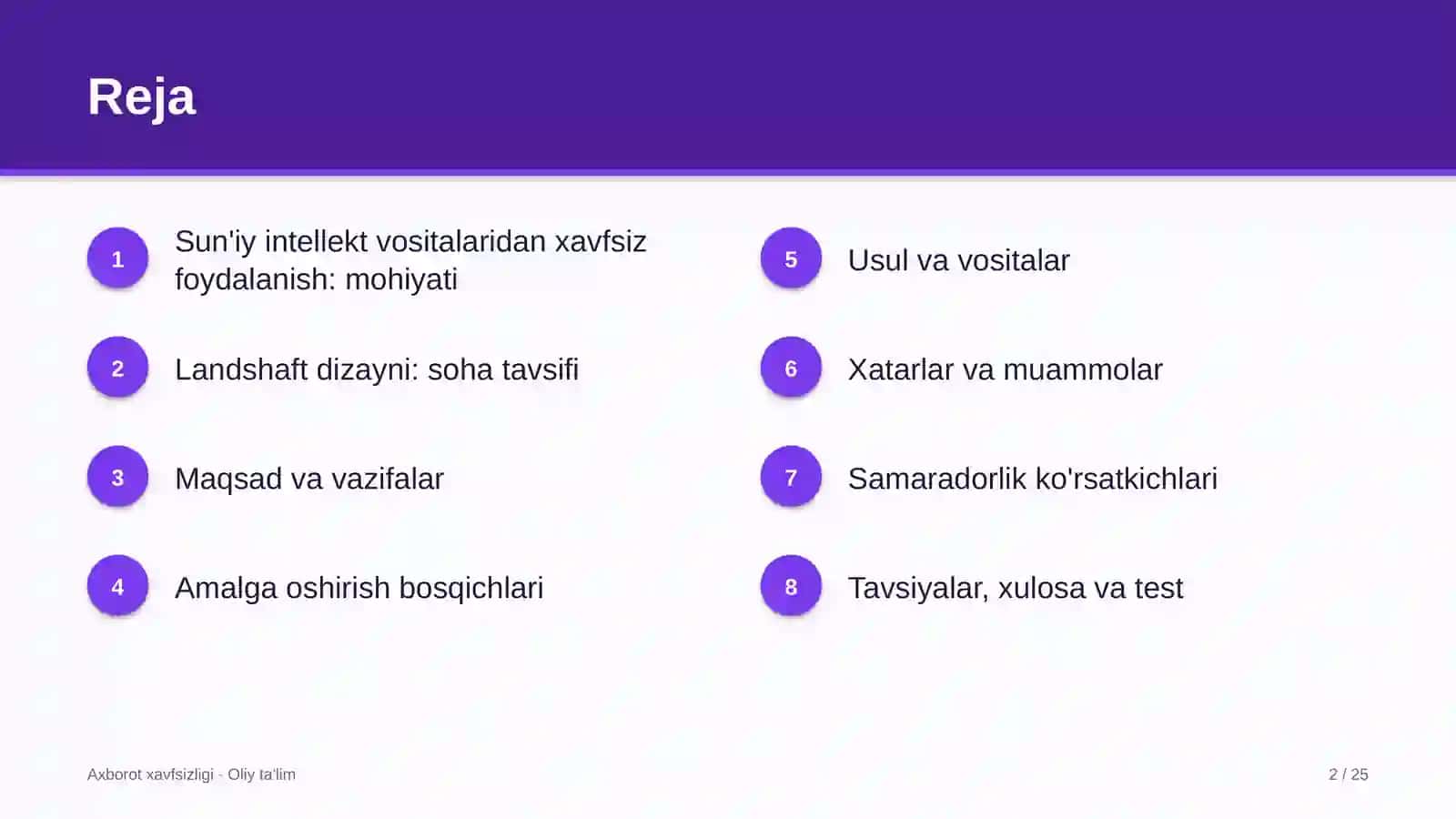 Landshaft dizaynida sun'iy intellekt vositalaridan xavfsiz foydalanish 2