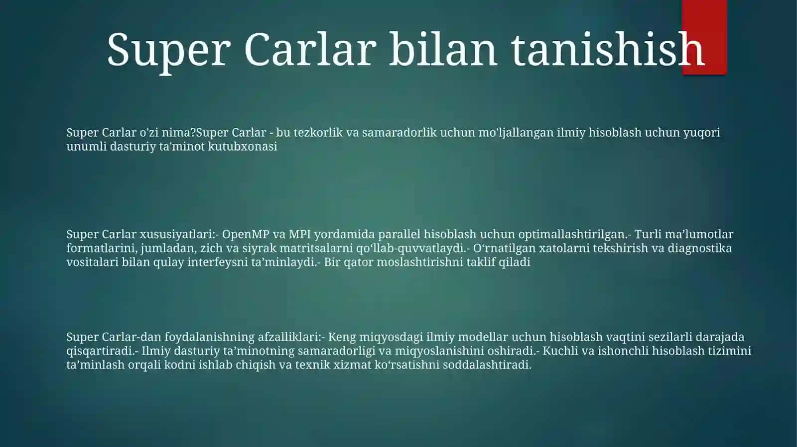 SuperCarlar 2