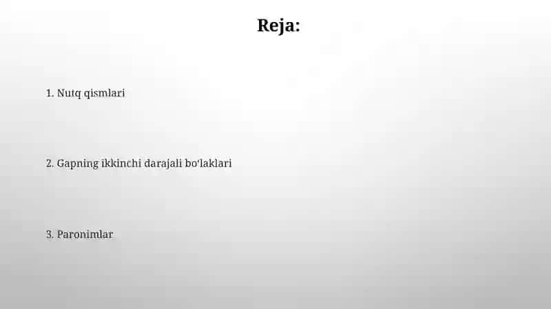 Nutq qismlari, Paronimlar 2
