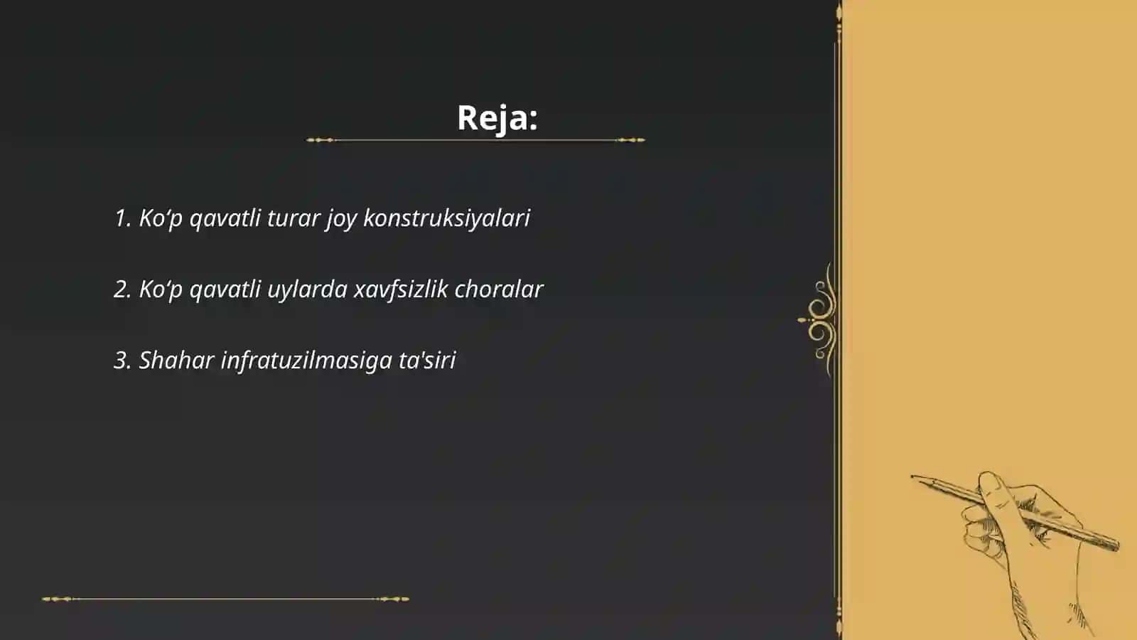 Koʻp qavatli turar joylar 2
