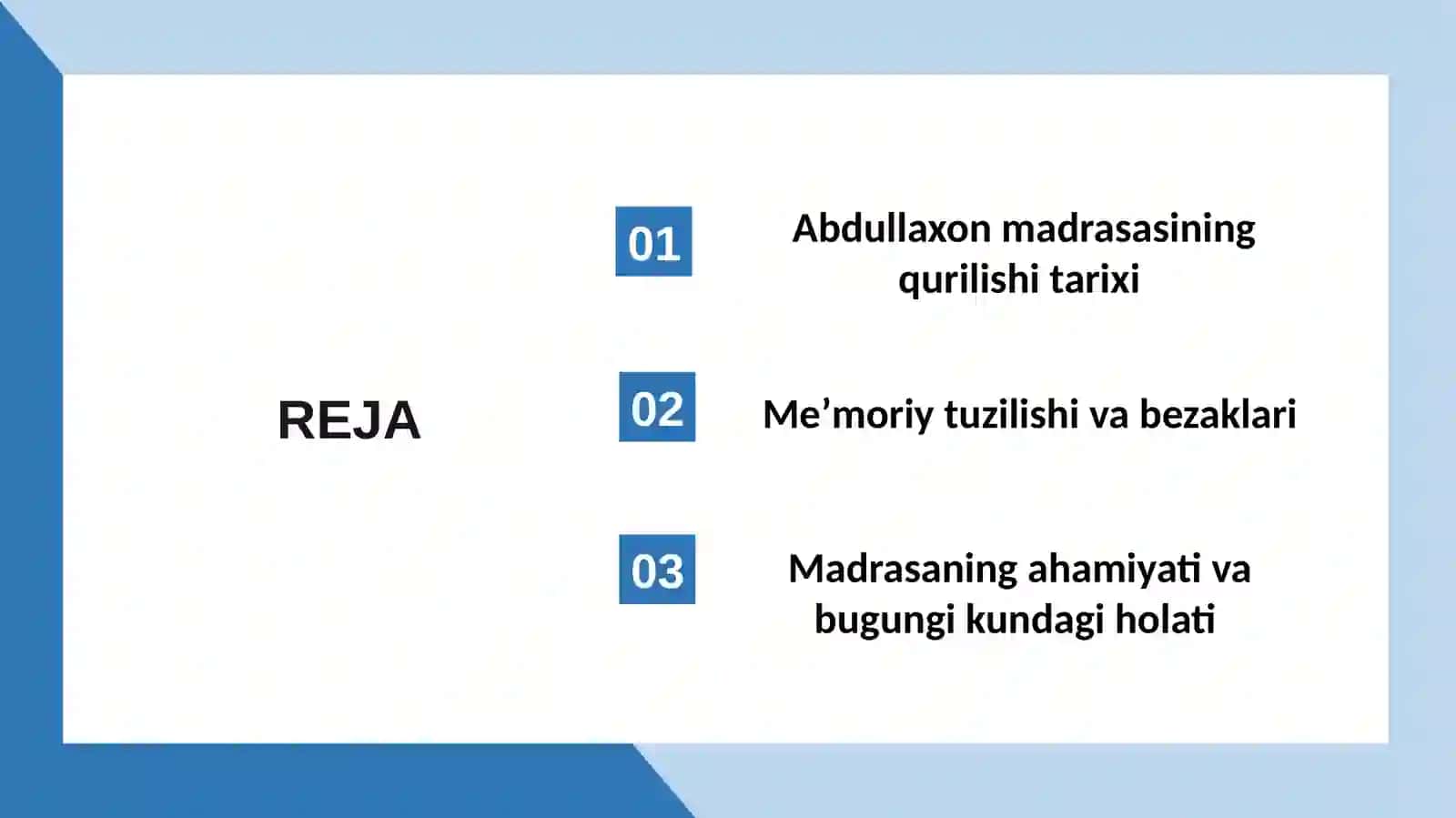 Abdullaxon Madrasasi 2