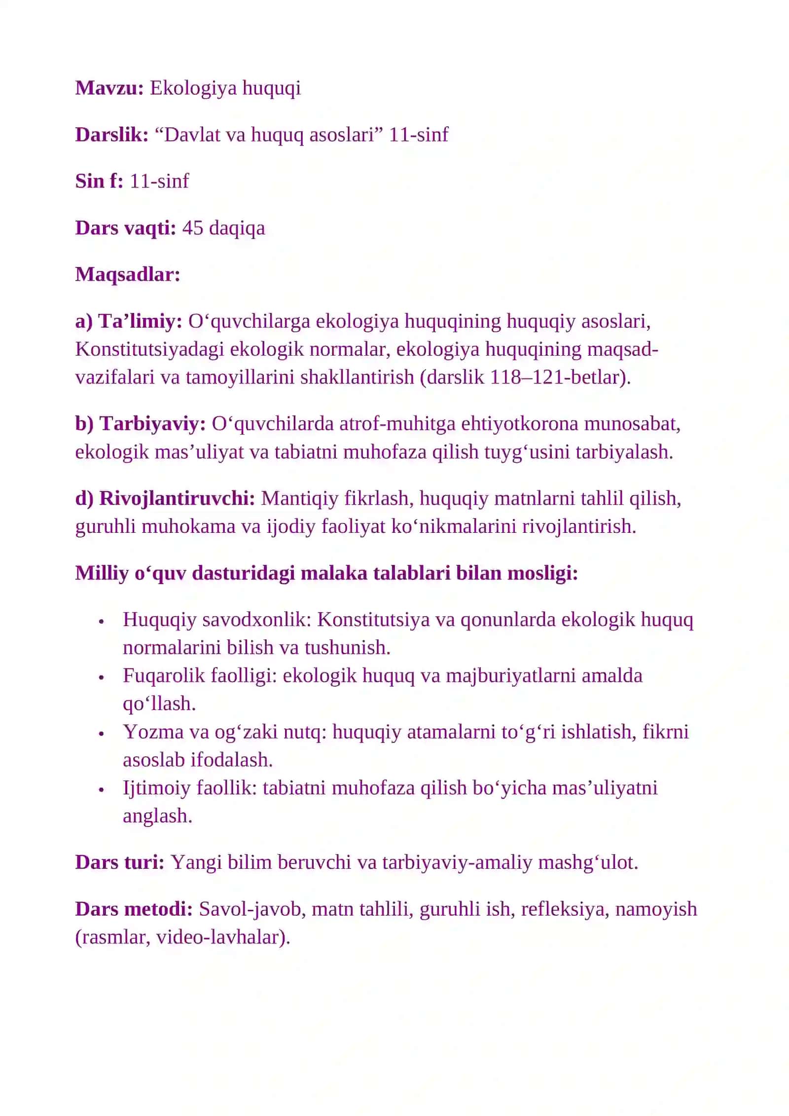 Ekologiya huquqi 2