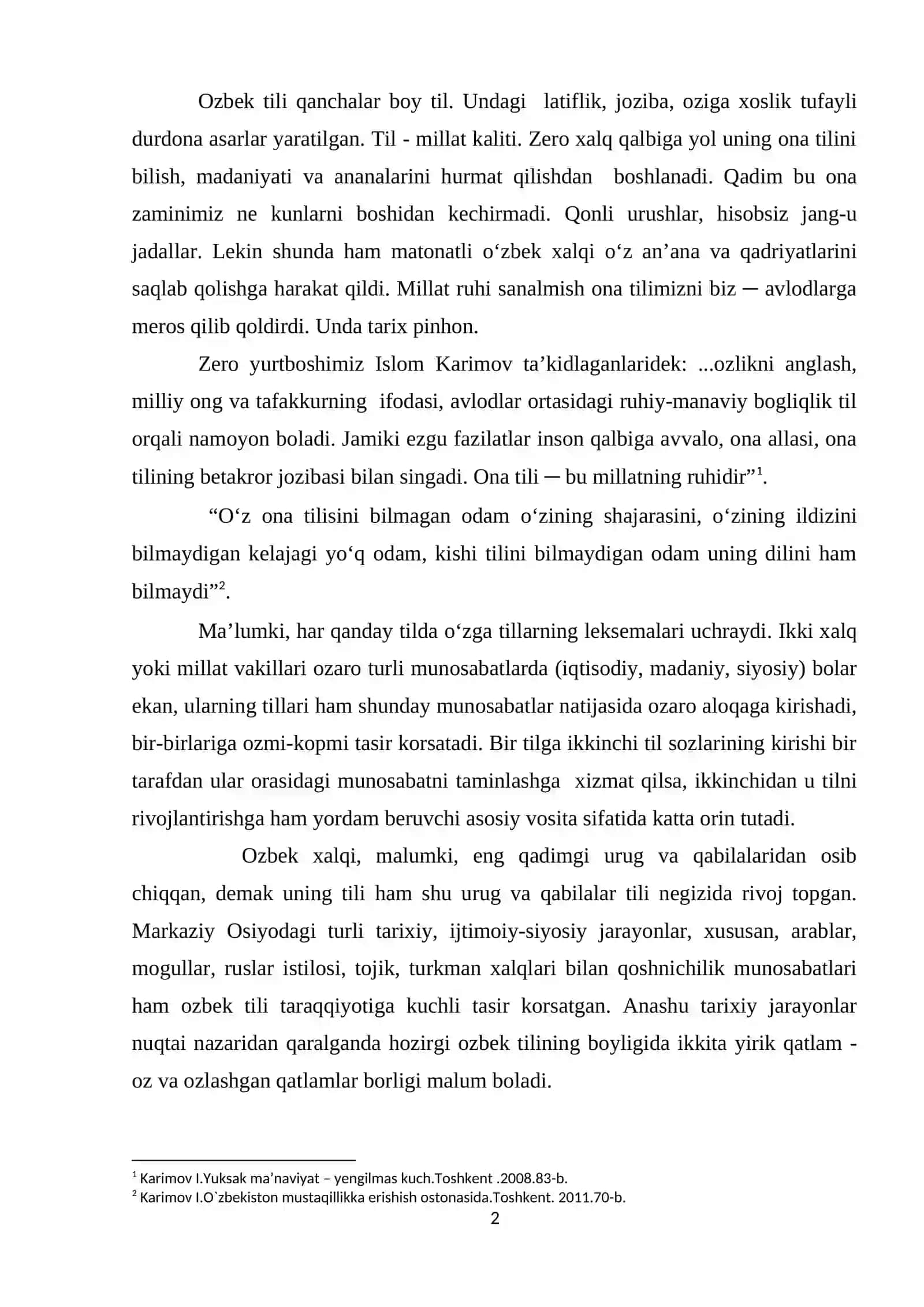 O‘zlashma so‘zlarning semantik xususiyati 2