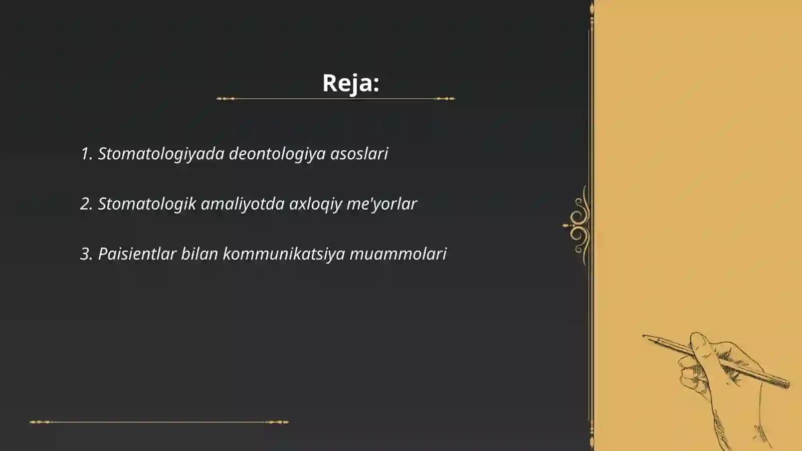 Stomatalogiyada deontologiya 2