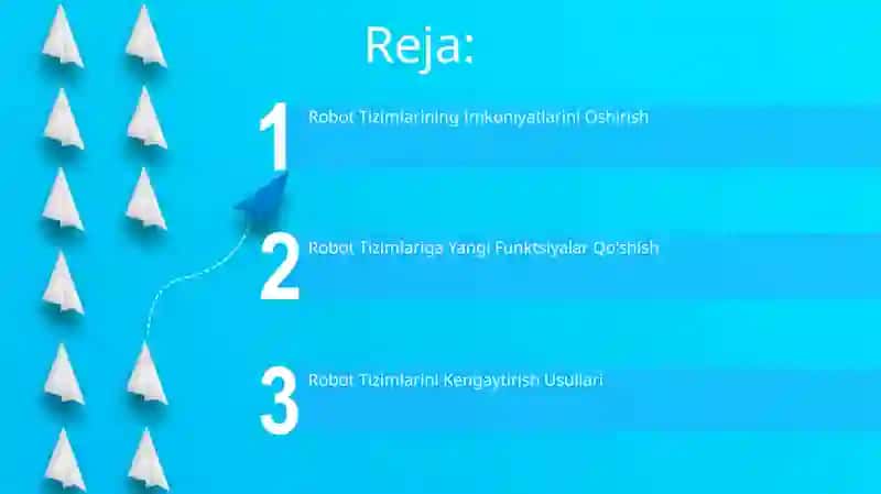 Robotlar sistemasining uzatmalari 2