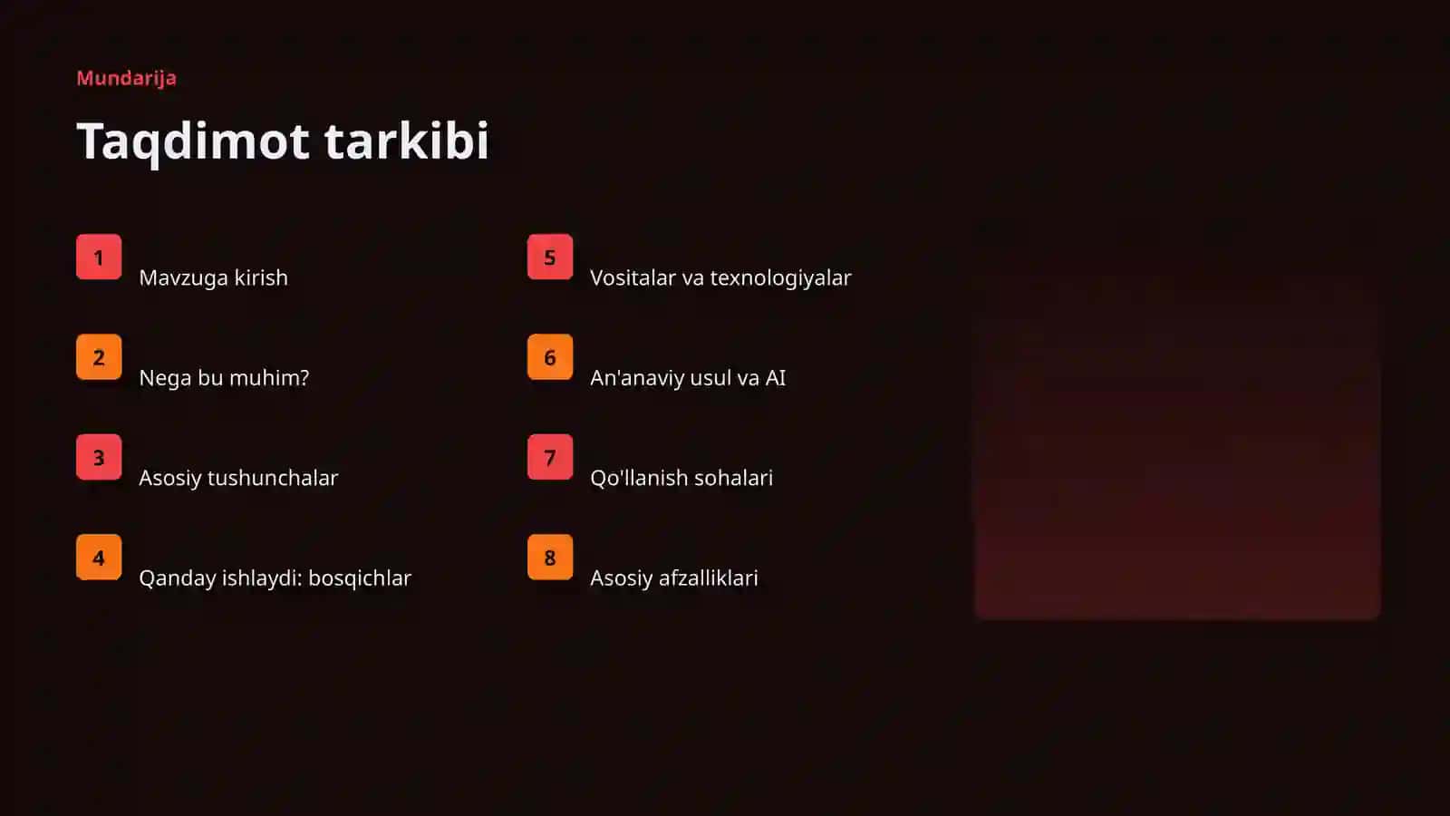 Sun'iy Intellekt va Premium Taqdimot 2