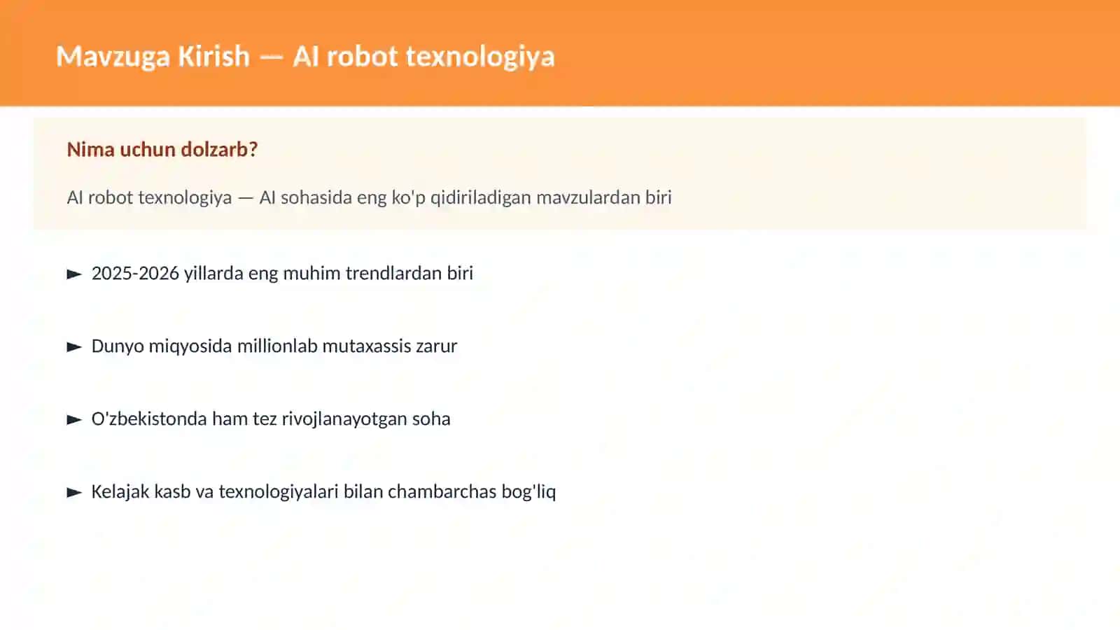 AI AMALIY SOHALARDA 2
