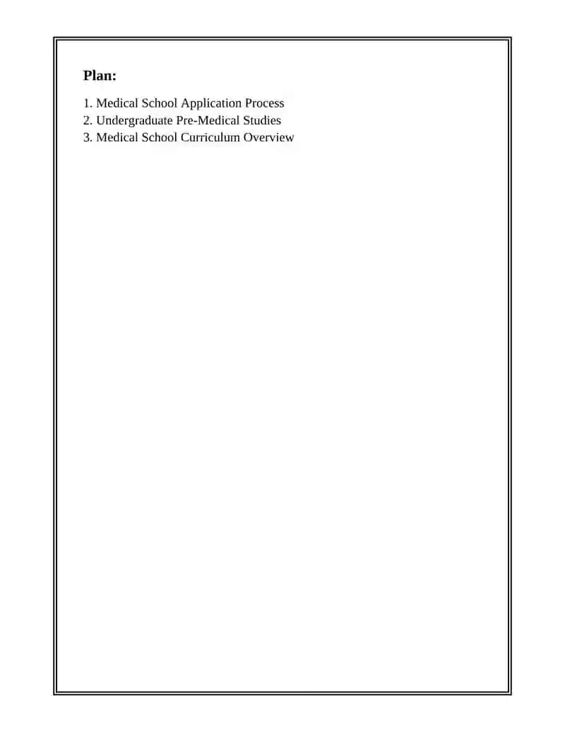 Medical School Application Process 2