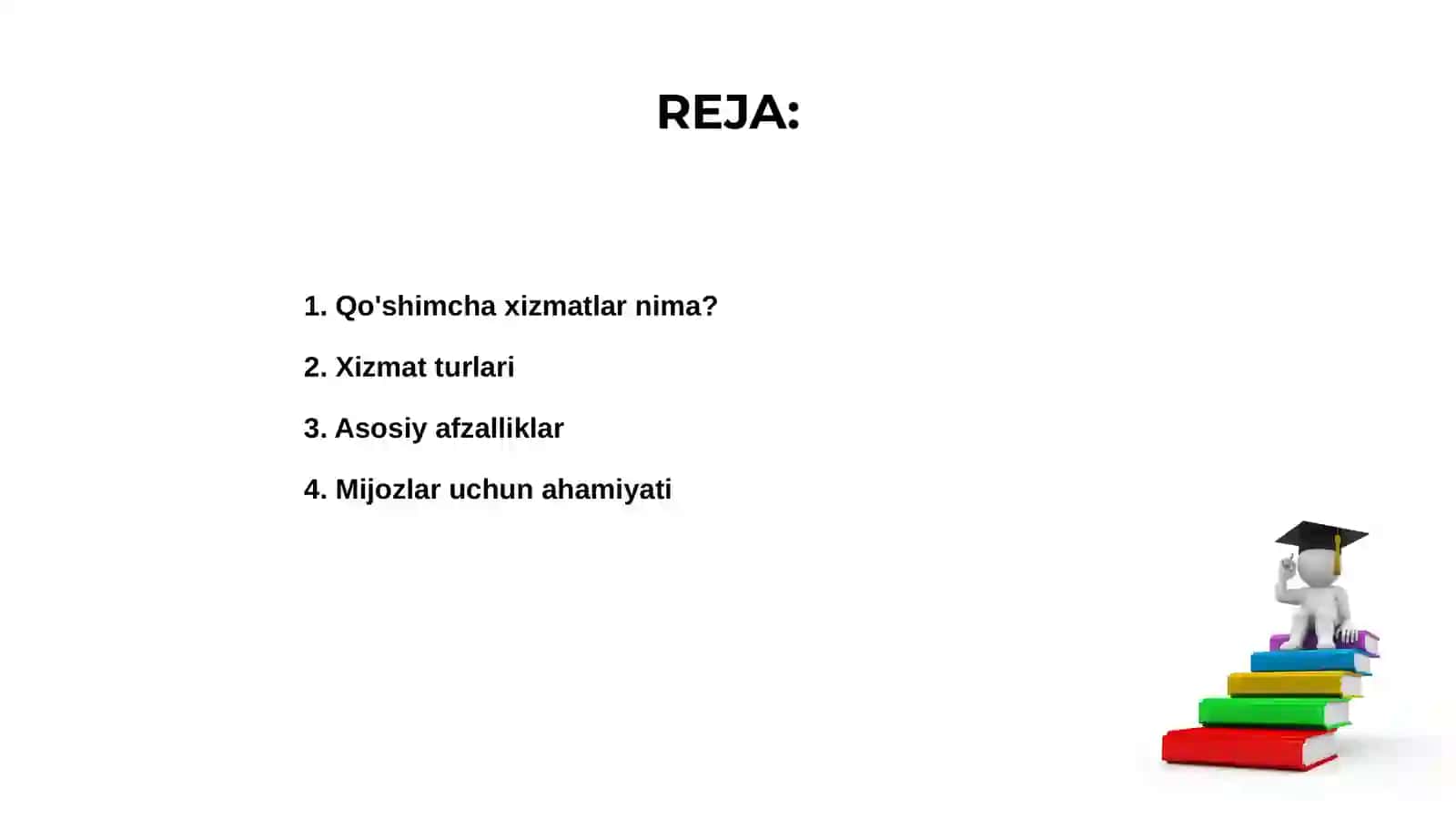 Qo'shimcha xizmatlar 2