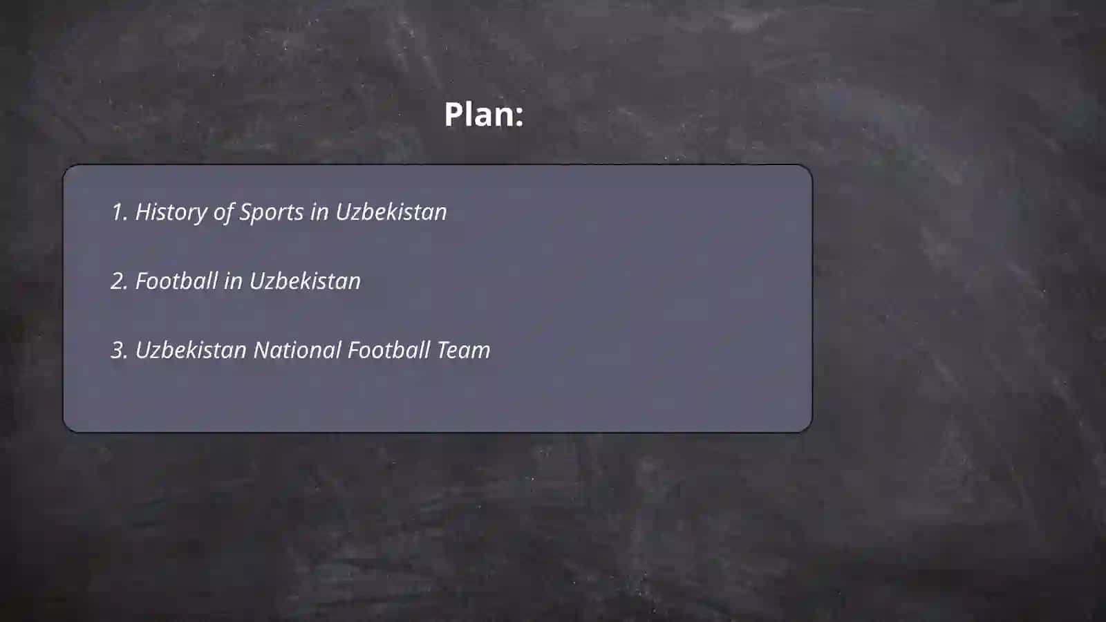 Sport in Uzbekistan 2
