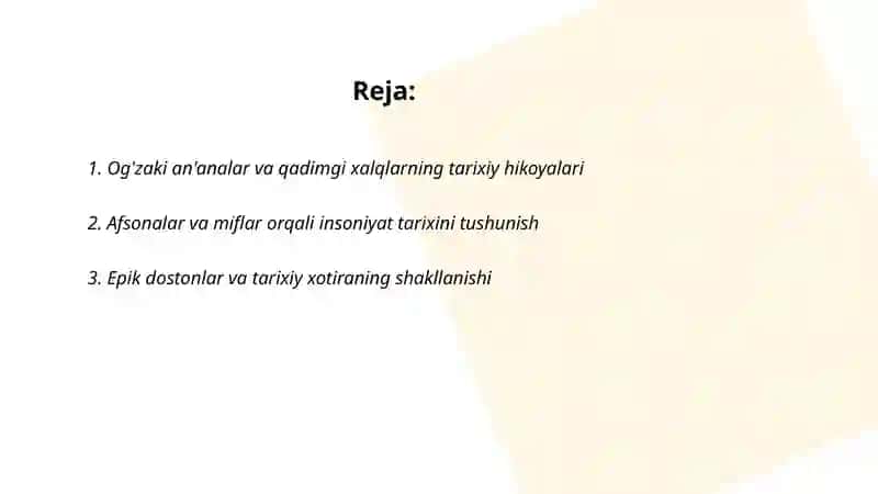 Insoniyat tarixi va storytelling 2