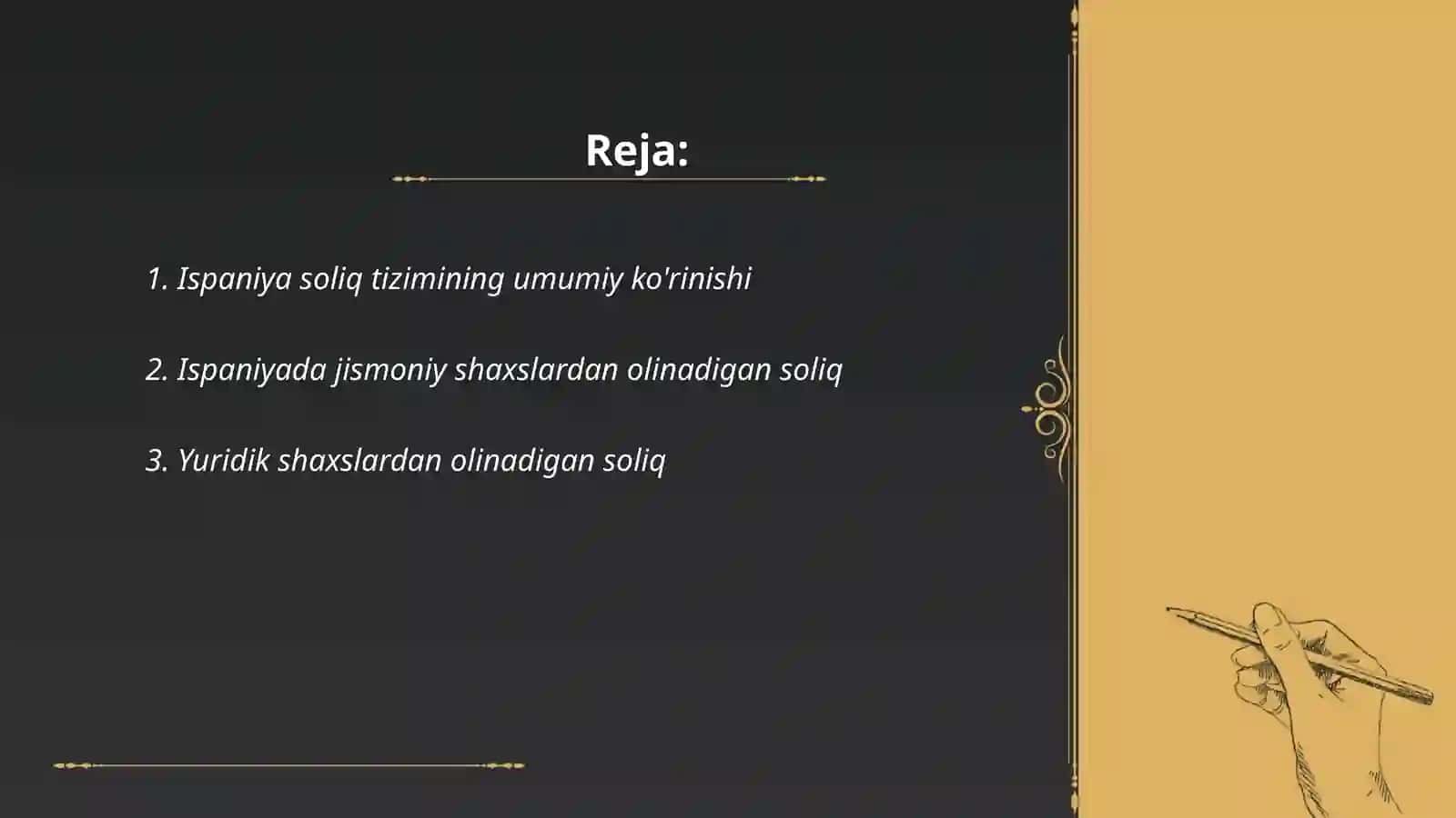 Ispaniya soliq tizimi 2