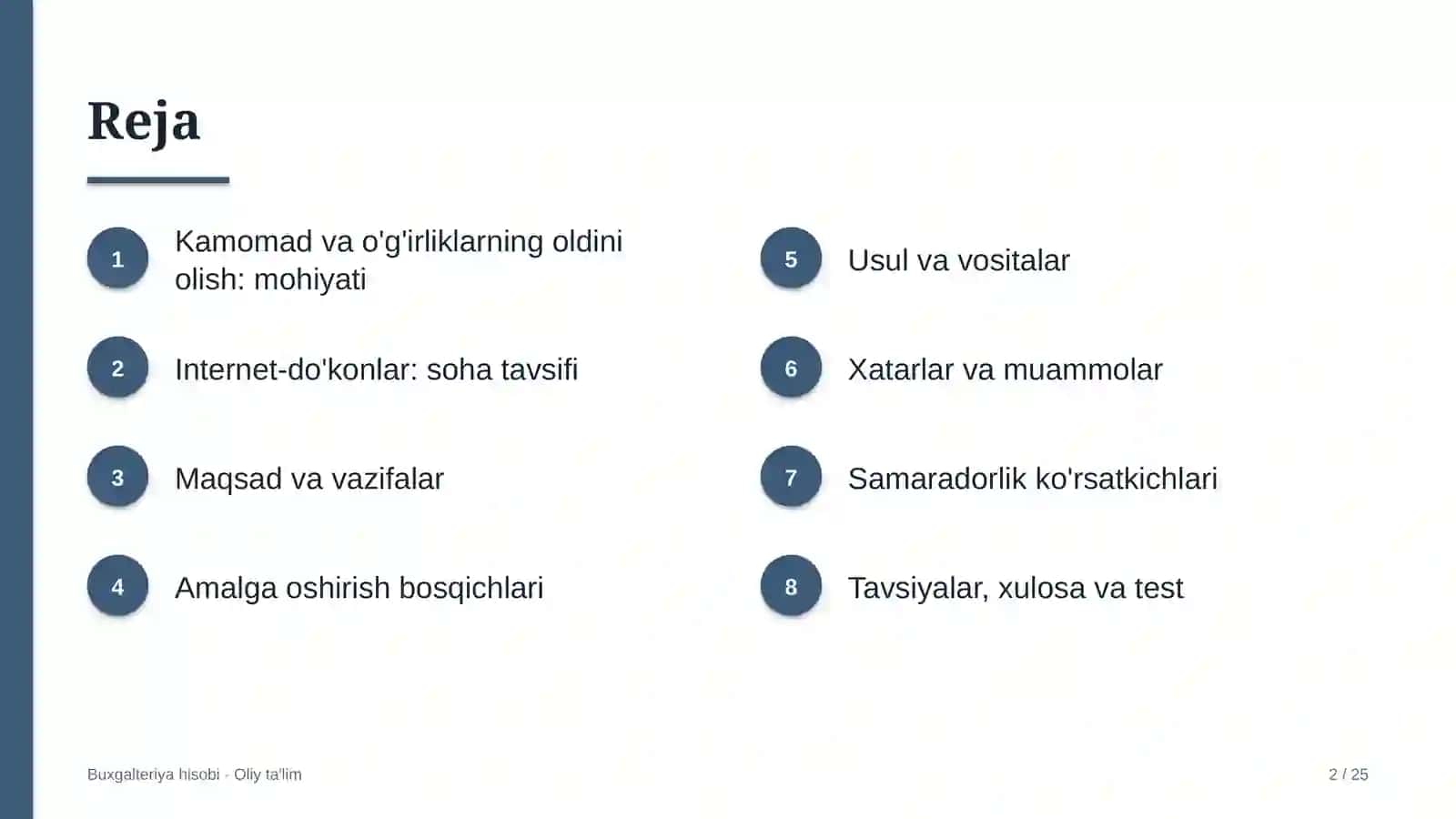 Internet-do'konlarda kamomad va o'g'irliklarning oldini olish 2