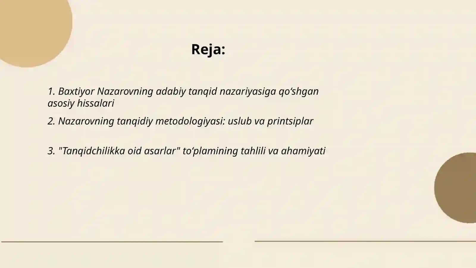 Tanqidchilikka oid asarlar 2
