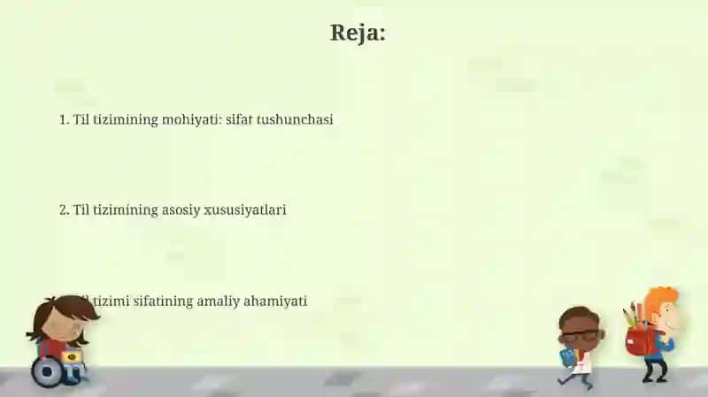 Tilning tizim sifatidagi mohiyati 2