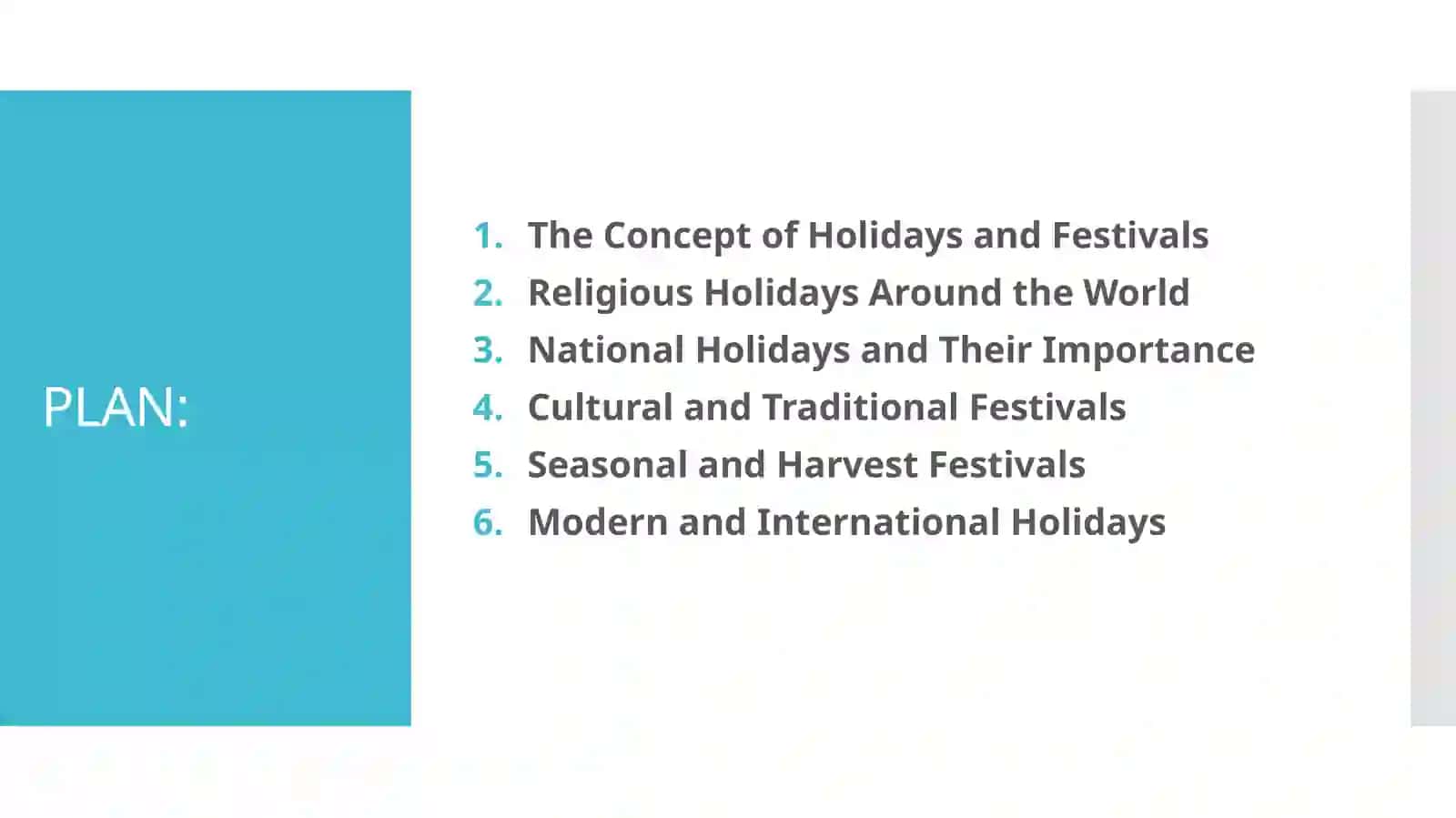Holidays and Festivals Around the World 2