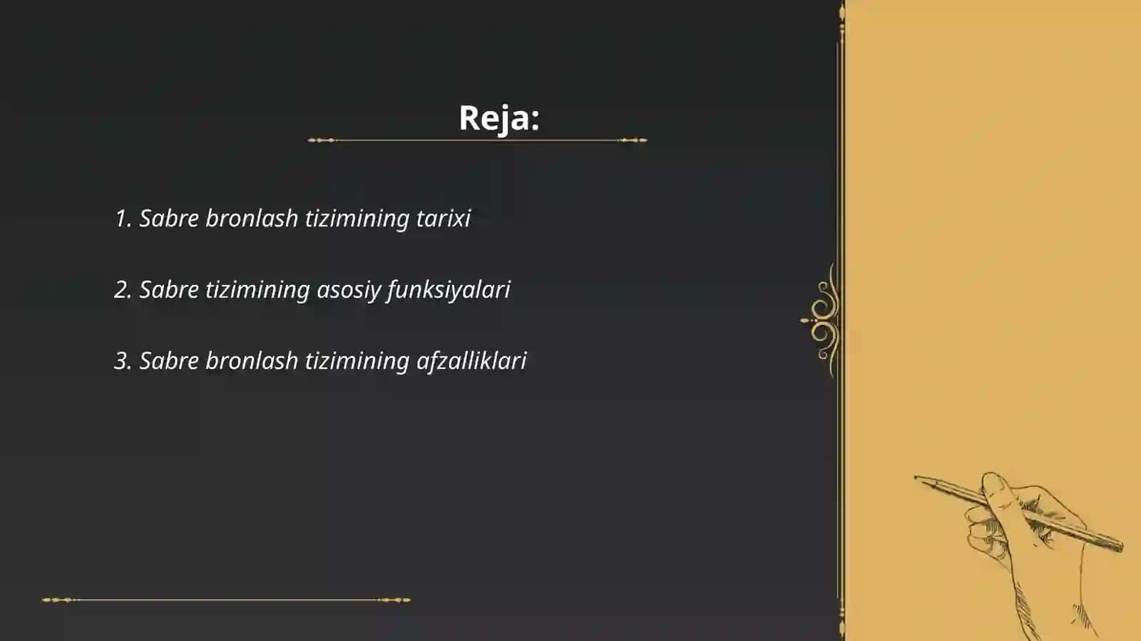 Sabre bronlash tizimi 2