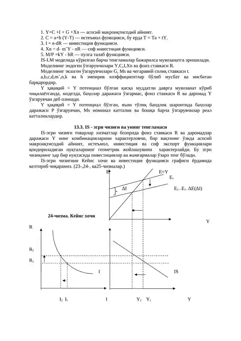 IS-LM модели 2