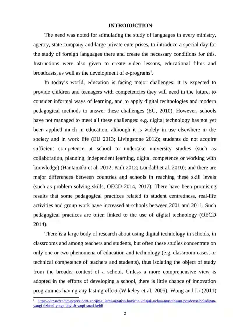 Educational Technologies in Vocational Colleges 2