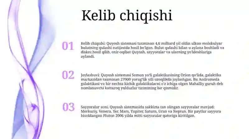 Quyosh Sistemasi 2