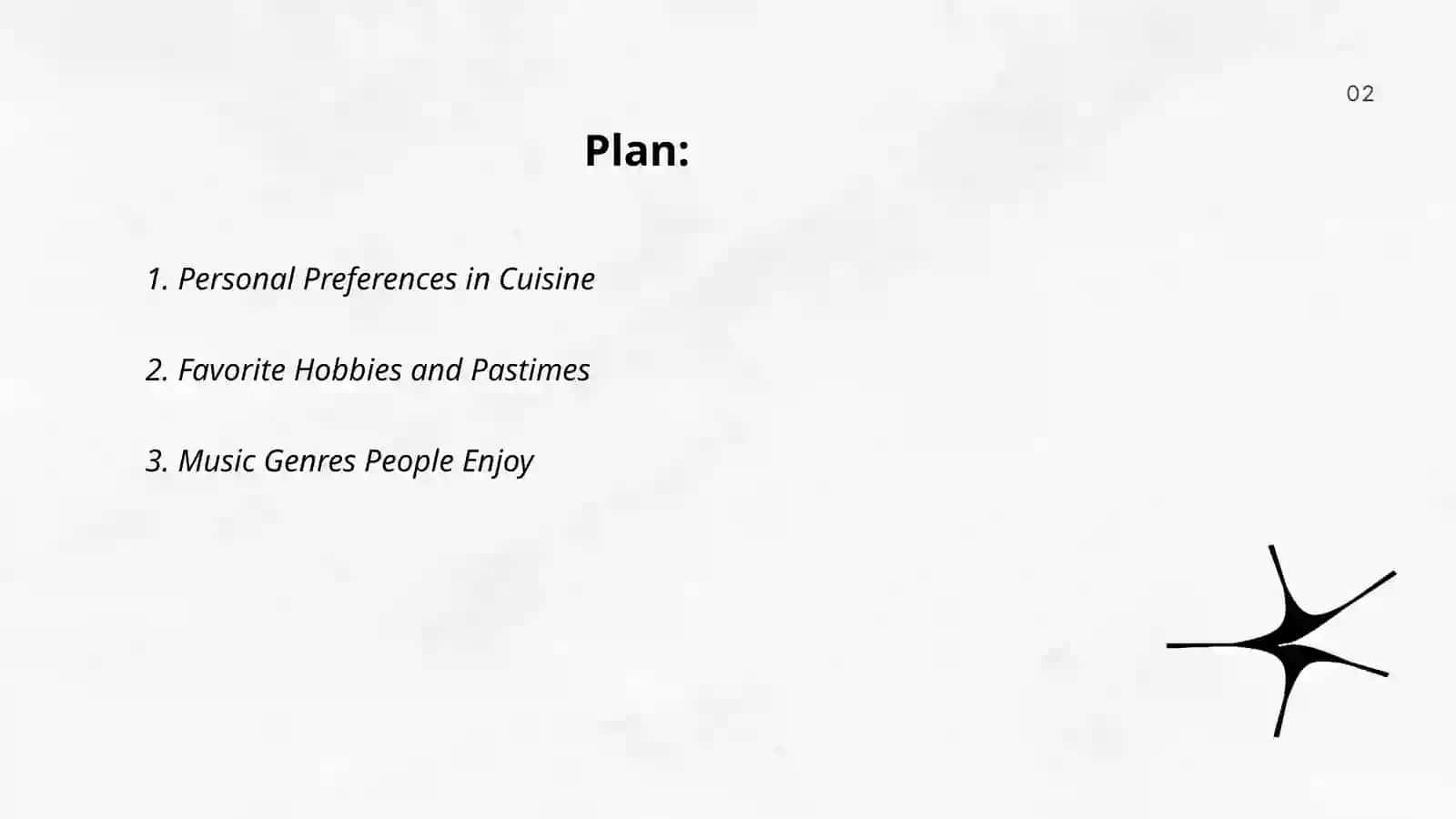 Personal Preferences in Cuisine 2
