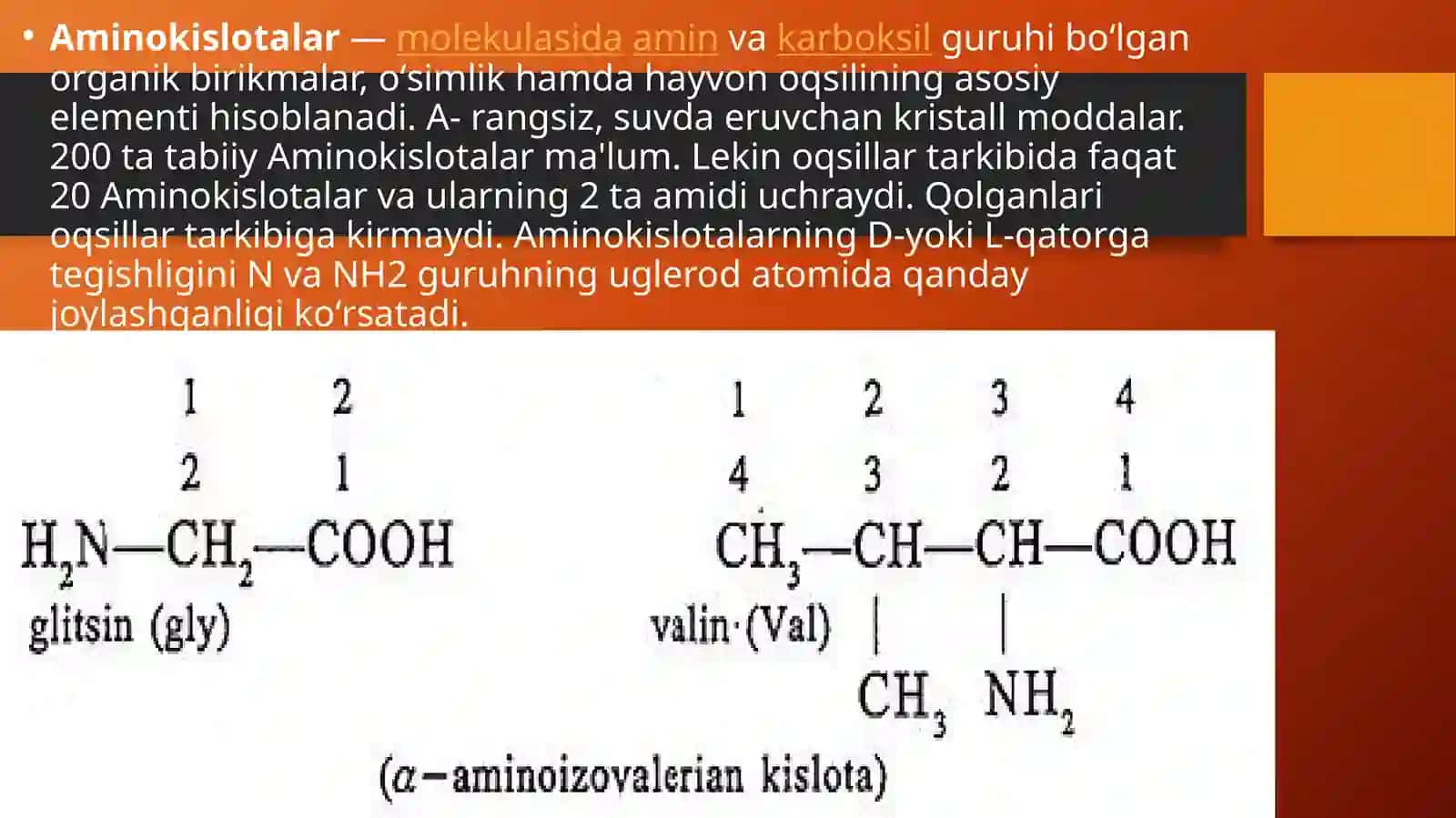Aminokislotalar 2