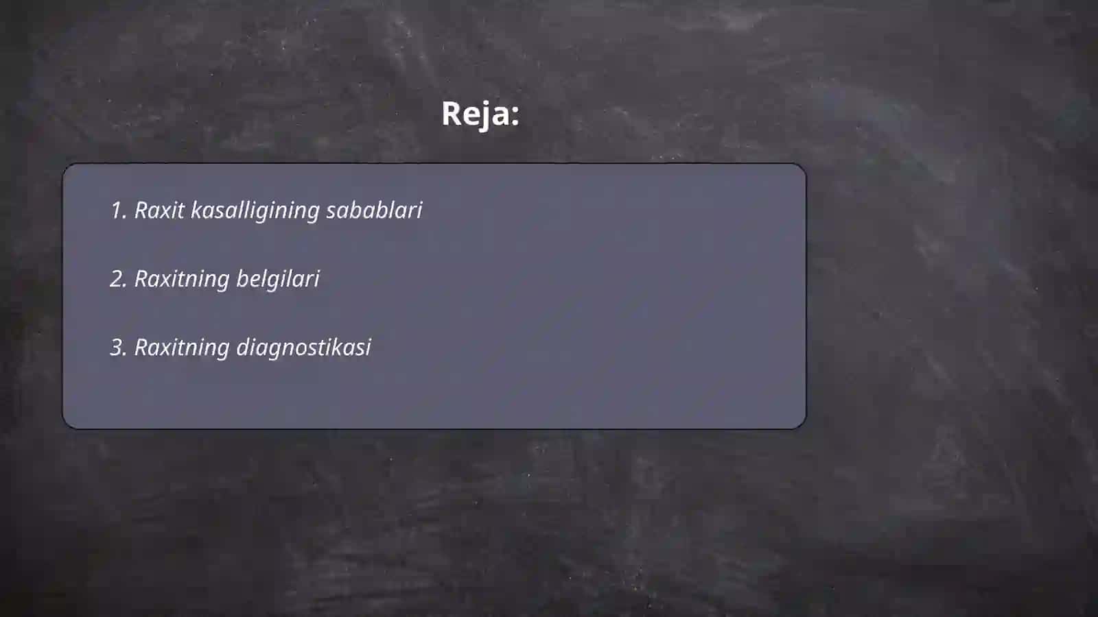 Raxit kasalligi 2