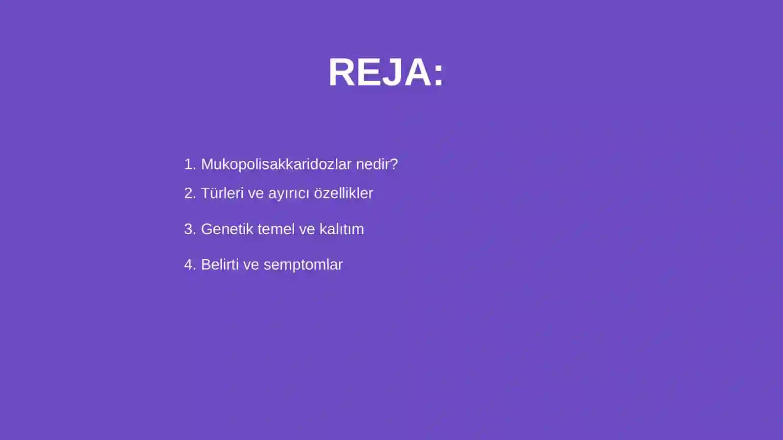 Mukopolisakkaridozlar 2