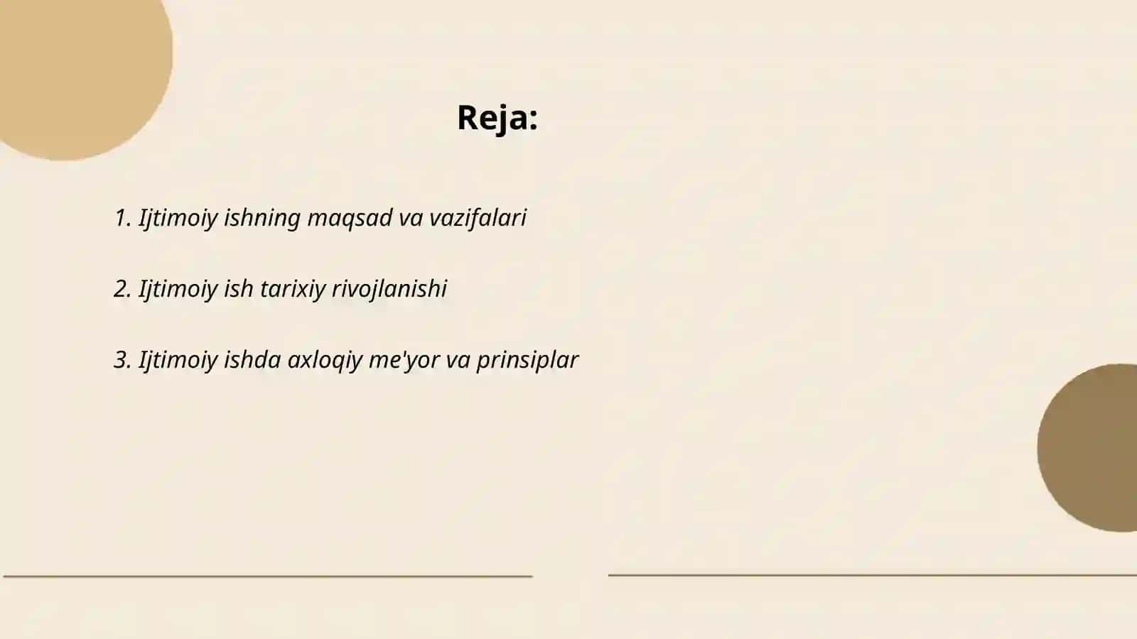 Ijtimoiy ish oquv fani va faoliyati turi sifatida 2