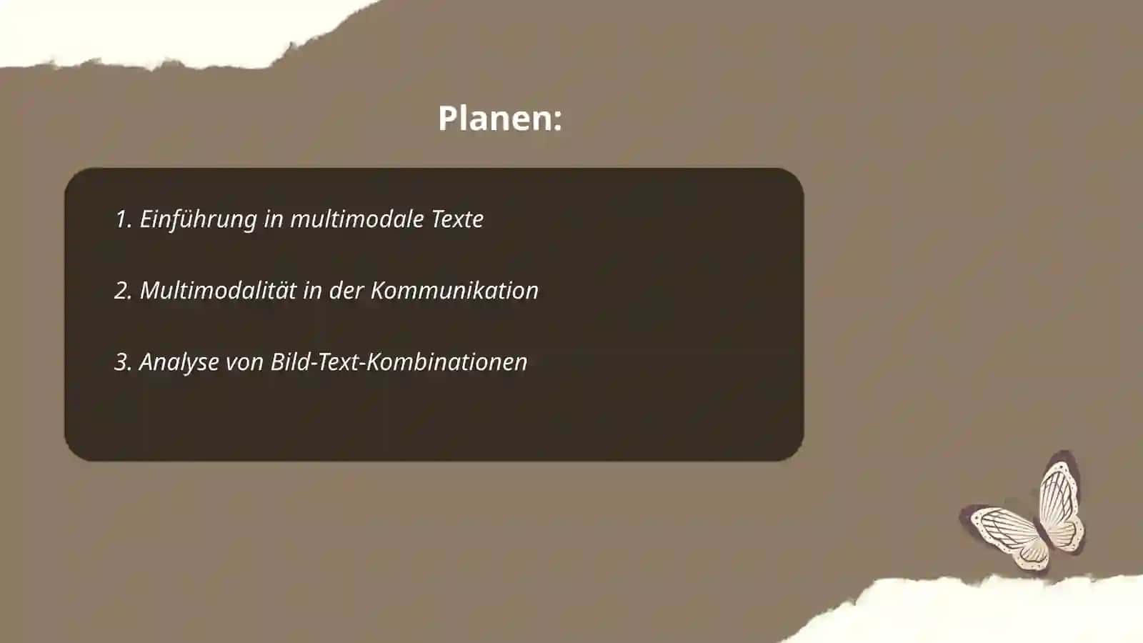 Multimodale Texte und Audiovisuelle Textsorten 2