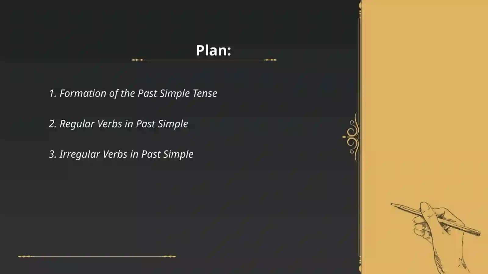 Past simple 2