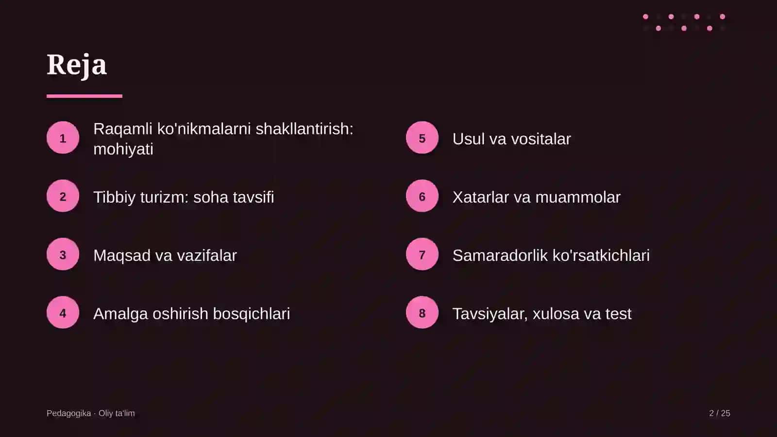 Tibbiy turizmda raqamli ko'nikmalarni shakllantirish 2
