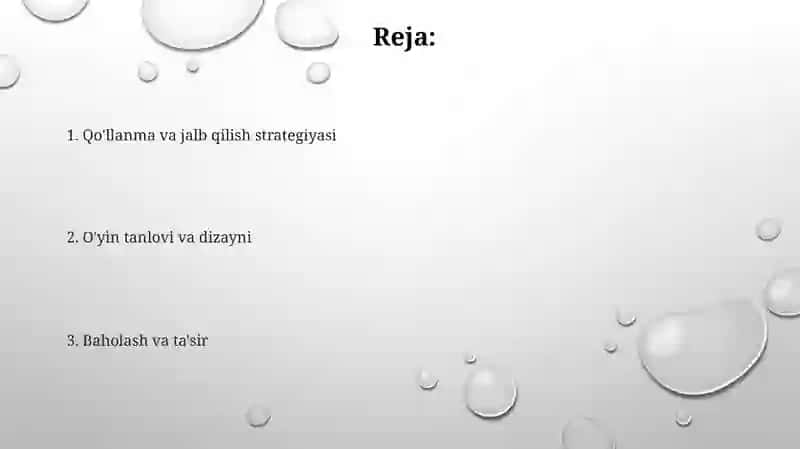 Interaktiv oʻyinlar 2