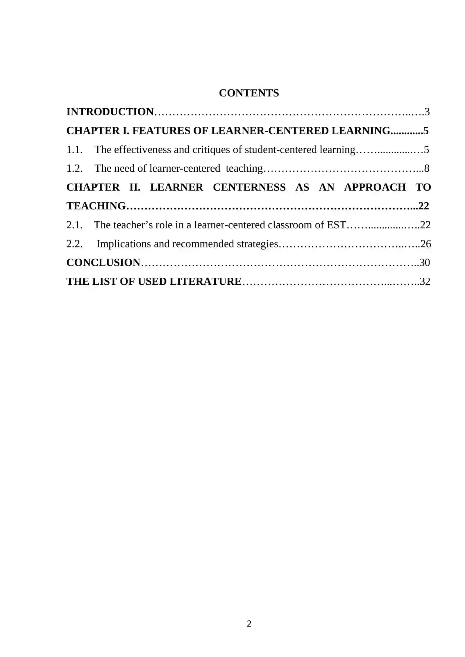 IMPORTANCE OF LEARNER CENTERED APPROACH IN TFL 2