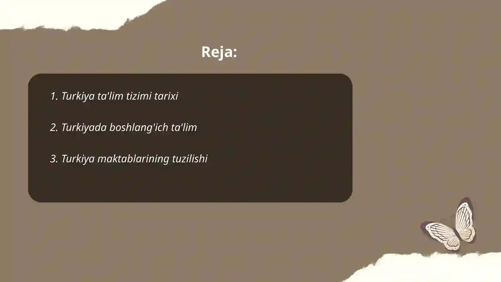 Turkiya ta'lim tizimi 2