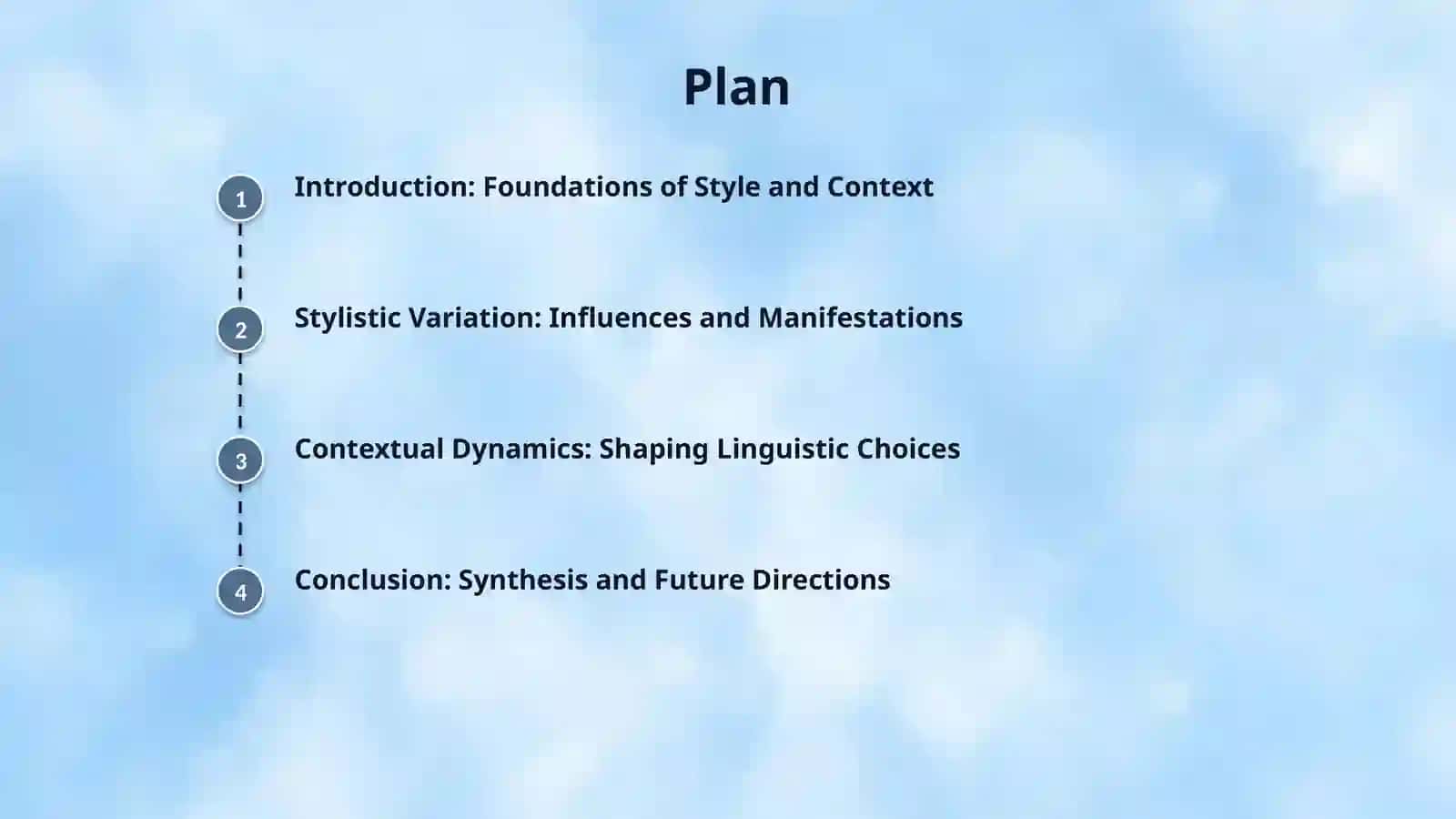 Write a report explaining the relationship between Language Style and Context 2