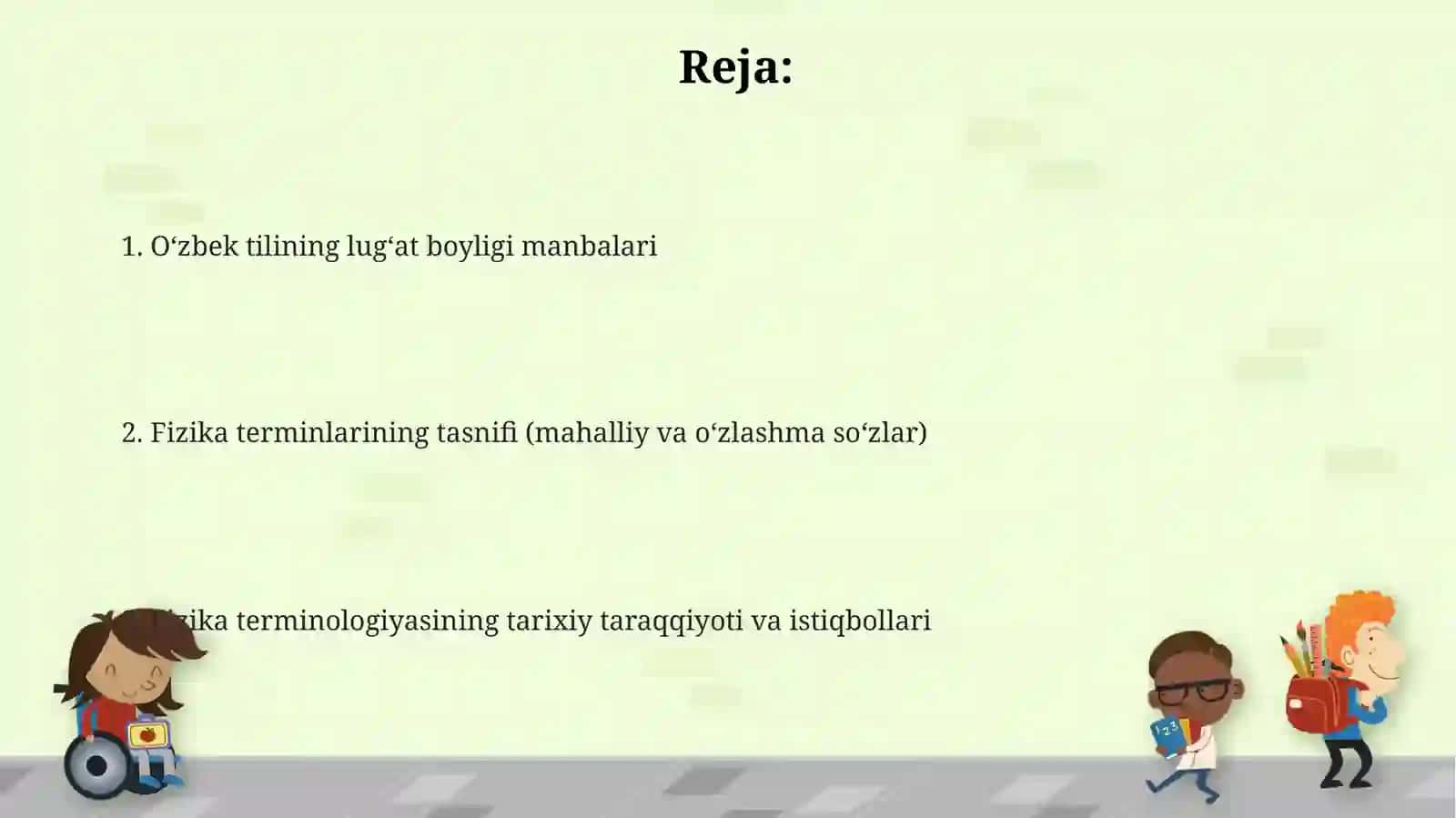 O‘zbek tili leksikasining boyish manbalari 2