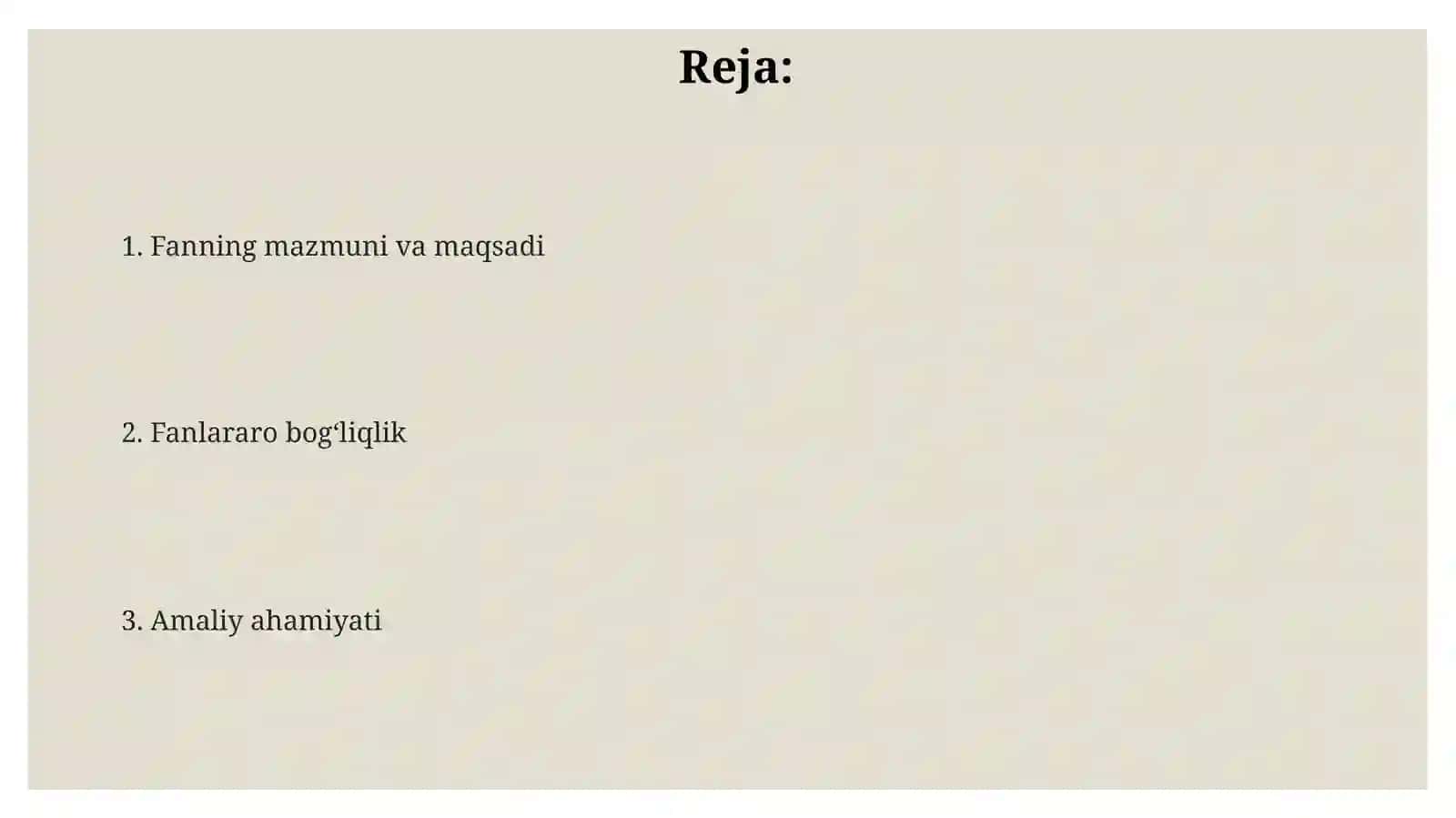 Metallar va metallmas buyumlarni o‘qitish metodikasi 2