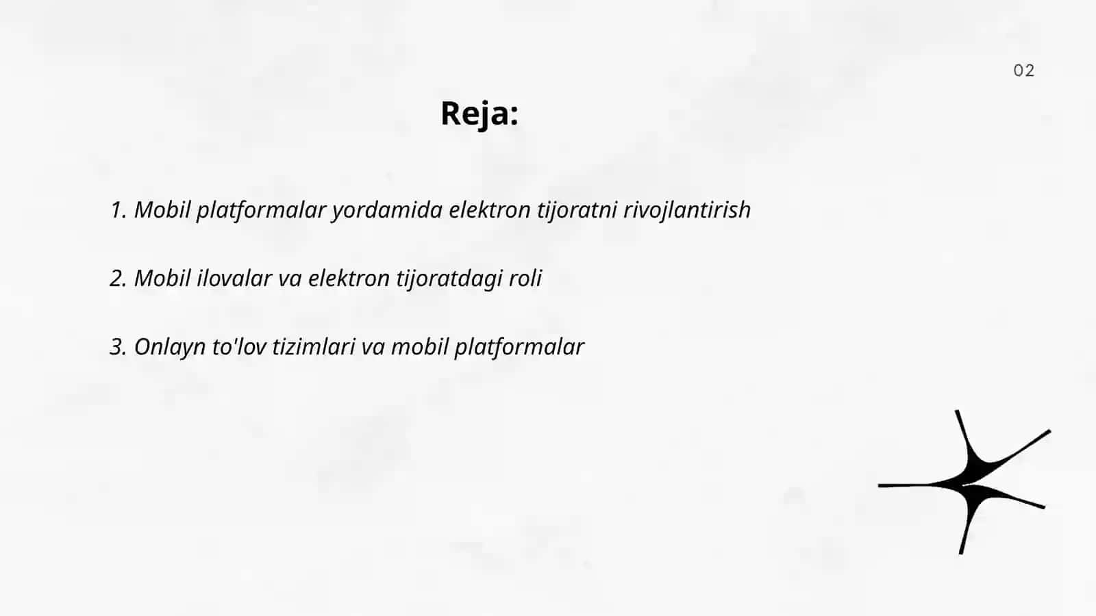 Mobil platformalarning elektron tijorat tizimidagi o'rni 2